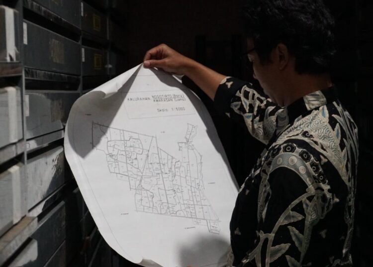 Pemutakhiran Data Digital, Sejumlah Kantor Pertanahan di DIY Lakukan Pendataan Surat Ukur, Gambar Ukur, dan Buku Tanah Lama