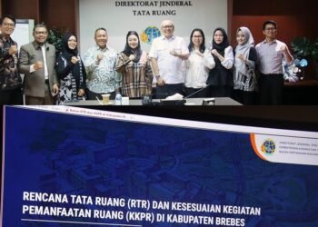 Ditjen Tata Ruang Terima Audiensi Pemkab Brebes Bahas Pelaksanaan KKPR dan Peninjauan Kembali RTRW