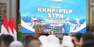 Dilepas oleh Wamen Ossy, 30 Taruna/i STPN ikuti KKN Pertanahan untuk Restorasi Arsip Pascabencana Hidrometeorologi di Aceh dan Sumut