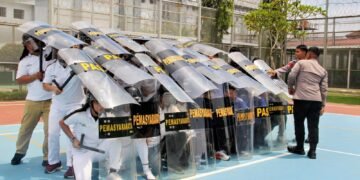 Lapas Bengkulu, PHH, DALMAS, Latihan Gabungan, Pengamanan Lapas, Brimob Bengkulu, Pemasyarakatan, Kamtib