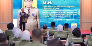 Jaga Dokumen Negara, Kementerian ATR/BPN Gandeng Taruna/i STPN dalam Percepatan Restorasi Arsip Pertanahan Pascabencana