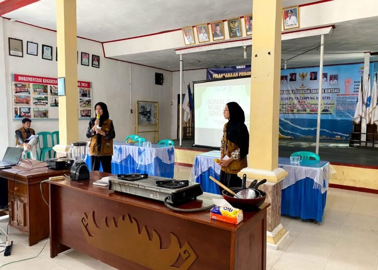 Sosialisasi Pembuatan Nori dari Daun Singkong