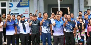 Senam Bersama di Kanwil Ditjenpas Bengkulu, Lapas Bengkulu Tunjukkan Komitmen Sehat 35 Lapas Bengkulu, Kanwil Ditjenpas Bengkulu, ASN Pemasyarakatan, Senam Bersama, Pembinaan Kesehatan, UPT Pemasyarakatan