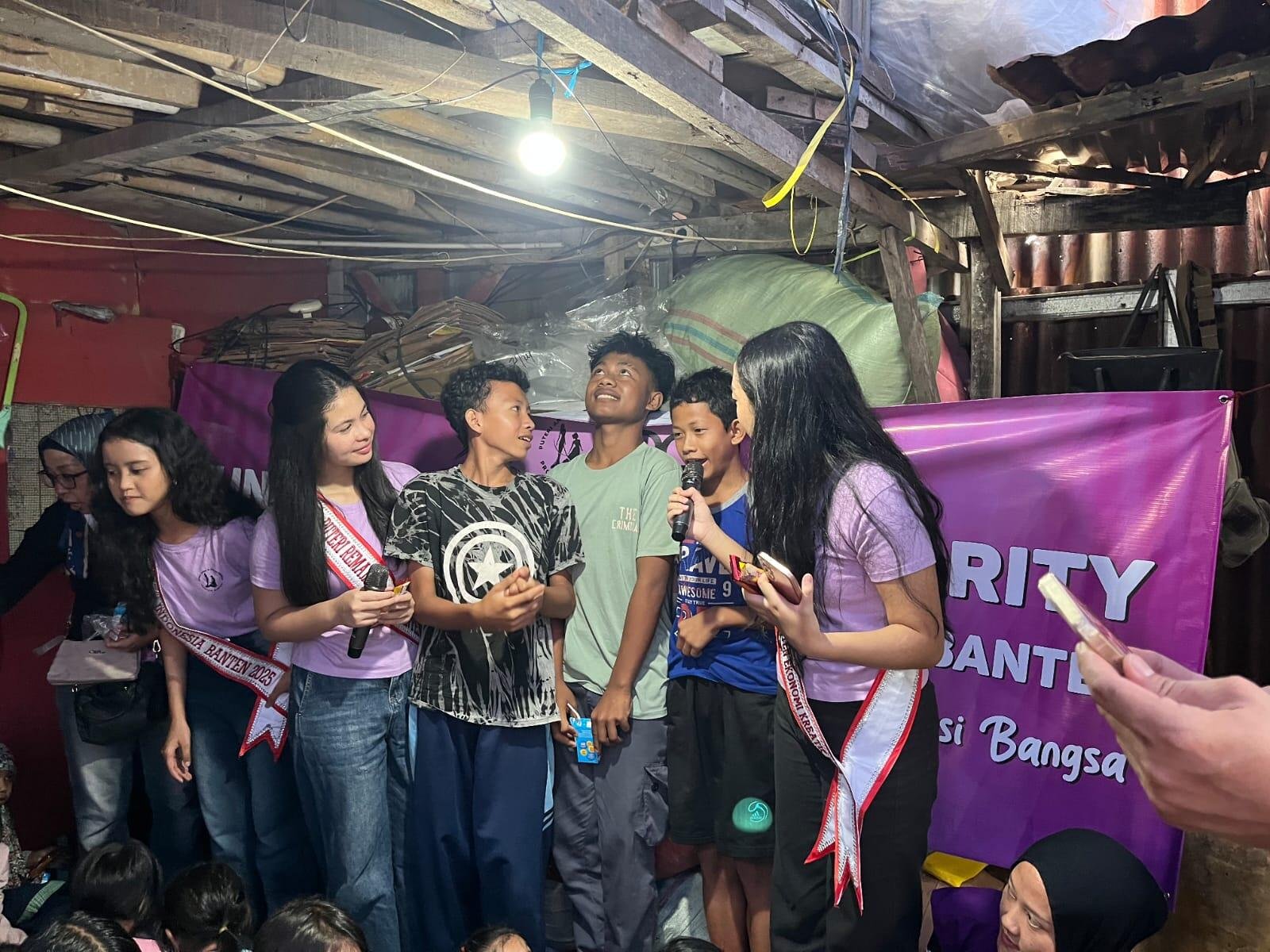 Puteri Anak Remaja Indonesia Banten Gelar Kunjungan Edukasi dan Charity untuk Penguatan Literasi Anak