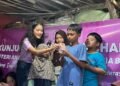 Wujudkan Kepedulian, Puteri Anak Remaja Banten Gelar Aksi Edukasi & Charity di Rumah Belajar Lapak Cacing 64 Puteri Anak Remaja Indonesia Banten Gelar Kunjungan Edukasi dan Charity untuk Penguatan Literasi Anak