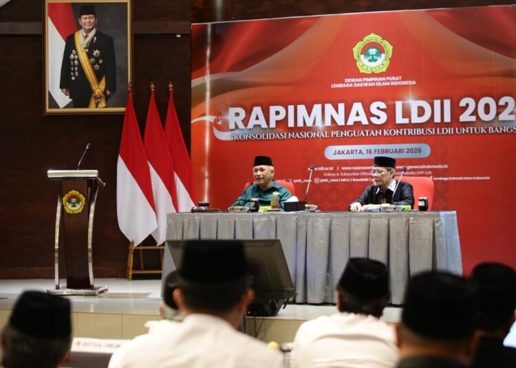 Rapimnas LDII 2026: Perkuat Sinergi Asta Cita dan Siapkan Munas X Target ‘Smooth Landing’ 46 Rapimnas LDII 2026: Perkuat Sinergi Asta Cita dan Siapkan Munas X Target ‘Smooth Landing’
