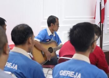 Warga Binaan Kristiani Lapas Mojokerto Ikut Pembinaan, Tumbuhkan Harapan dan Semangat Baru 57 WhatsApp Image 2026 02 18 at 09.44.18