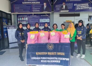 Lapas Perempuan Bengkulu Gelar Bakti Sosial, Wujud Kepedulian dan Pengabdian kepada Masyarakat 46 WhatsApp Image 2026 02 18 at 14.54.42