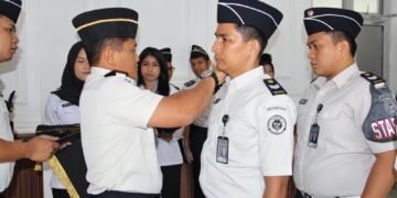 Penyematan Kenaikan Pangkat, Kalapas Bengkulu Tekankan Profesionalisme 30 Lapas Bengkulu, Kenaikan Pangkat ASN, Julianto Budhi Prasetyono, Pemasyarakatan, Kemenimipas