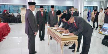 Lantik Pejabat Struktural Kementerian ATR/BPN, Menteri Nusron: Permudah Urusan Masyarakat dalam Pelayanan Pertanahan