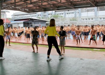 Lapas Bengkulu, Pembinaan WBP, Senam Bersama, Kegiatan Lapas, Pemasyarakatan, ASN Lapas, Kesehatan WBP, Olahraga Lapas