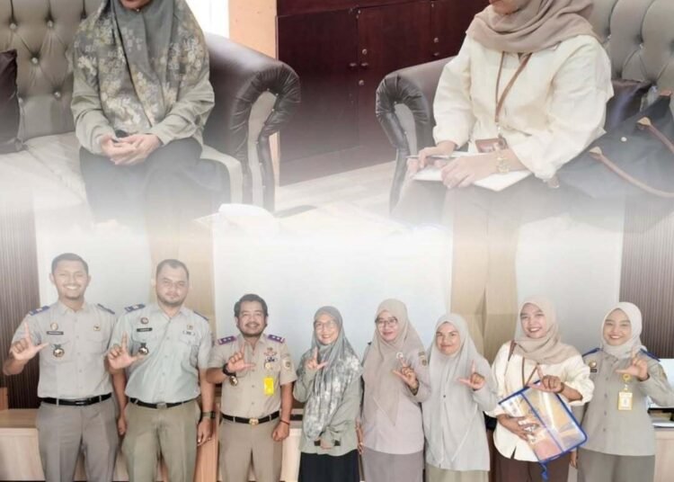 Kantor Pertanahan Kota Lhokseumawe Sambut Kunjungan Kerja Kabid PTP Kanwil BPN Provinsi Aceh 46 kabidd