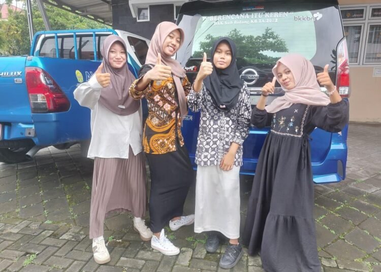 Empat Siswa MTsN 9 Bantul Ikuti Seleksi Duta Anak Bantul di DP3AKB 46 presentasi program kerja duta anak Bantul