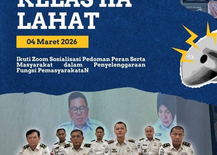 Lapas Kelas IIA Lahat Ikuti Zoom Sosialisasi Pedoman Peran Serta Masyarakat dalam Penyelenggaraan Fungsi Pemasyarakatan Wilayah Indonesia Barat 46 75