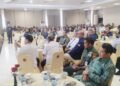 Suasana silaturahmi dan buka puasa bersama Bacadnas Kemhan RI