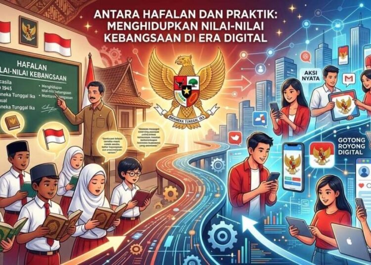 Antara Hafalan dan Praktik: Menghidupkan Nilai-Nilai Kebangsaan di Era Digital