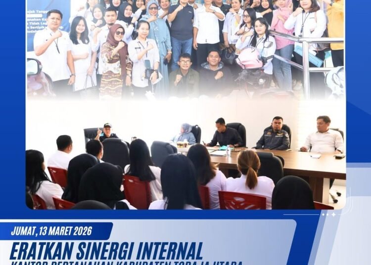 Halo SobATRBPN✨Eratkan Sinergi Internal Kantor Pertanahan Kabupaten Toraja Utara Berikan Pembe