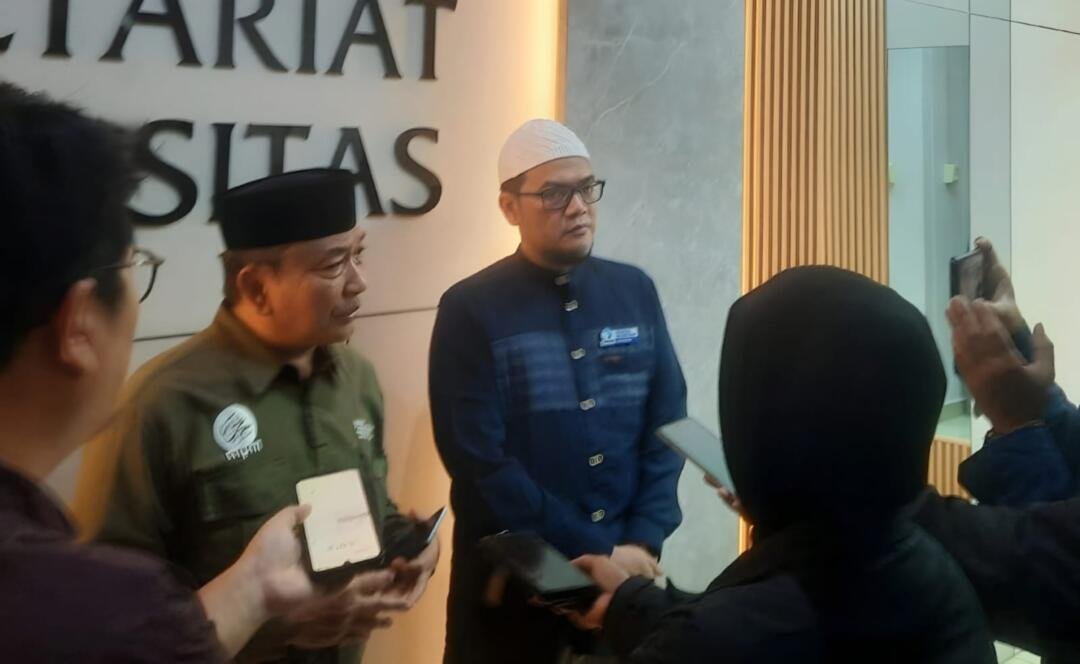 Ketua MPM PP Muhammadiyah, Nurul Yamin menjelaskan Program Forum Inklusi Sosial kepada awak media (Yusuf)