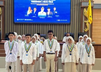 Pengurus Komisariat PMII STITNU Al Farabi Pangandaran Ke-VIII Resmi Dilantik, Angkat Isu Libur Lebaran Tanpa Chaos 46 IMG 20260315 WA0000