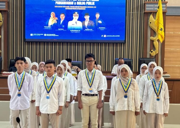 Pengurus Komisariat PMII STITNU Al Farabi Pangandaran Ke-VIII Resmi Dilantik, Angkat Isu Libur Lebaran Tanpa Chaos 46 IMG 20260315 WA0000