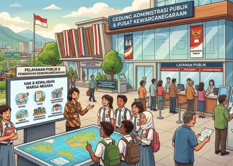 Peran Pendidikan Kewarganegaraan dalam Mendorong Partisipasi Warga pada Administrasi Publik di Era Digital 46 Administrasi Publik