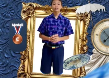 Ketut Sumantara dalam kompetisi Generasi Muda Berprestasi Batch 12.