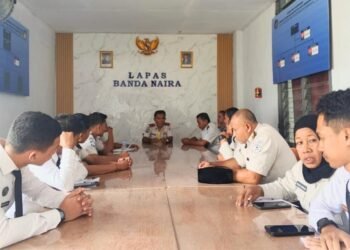 Persiapan Hari Bakti Pemasyarakan ke-62, Lapas Bandanaira Gelar Rapat Dinas 46 IMG 20260327 WA0000