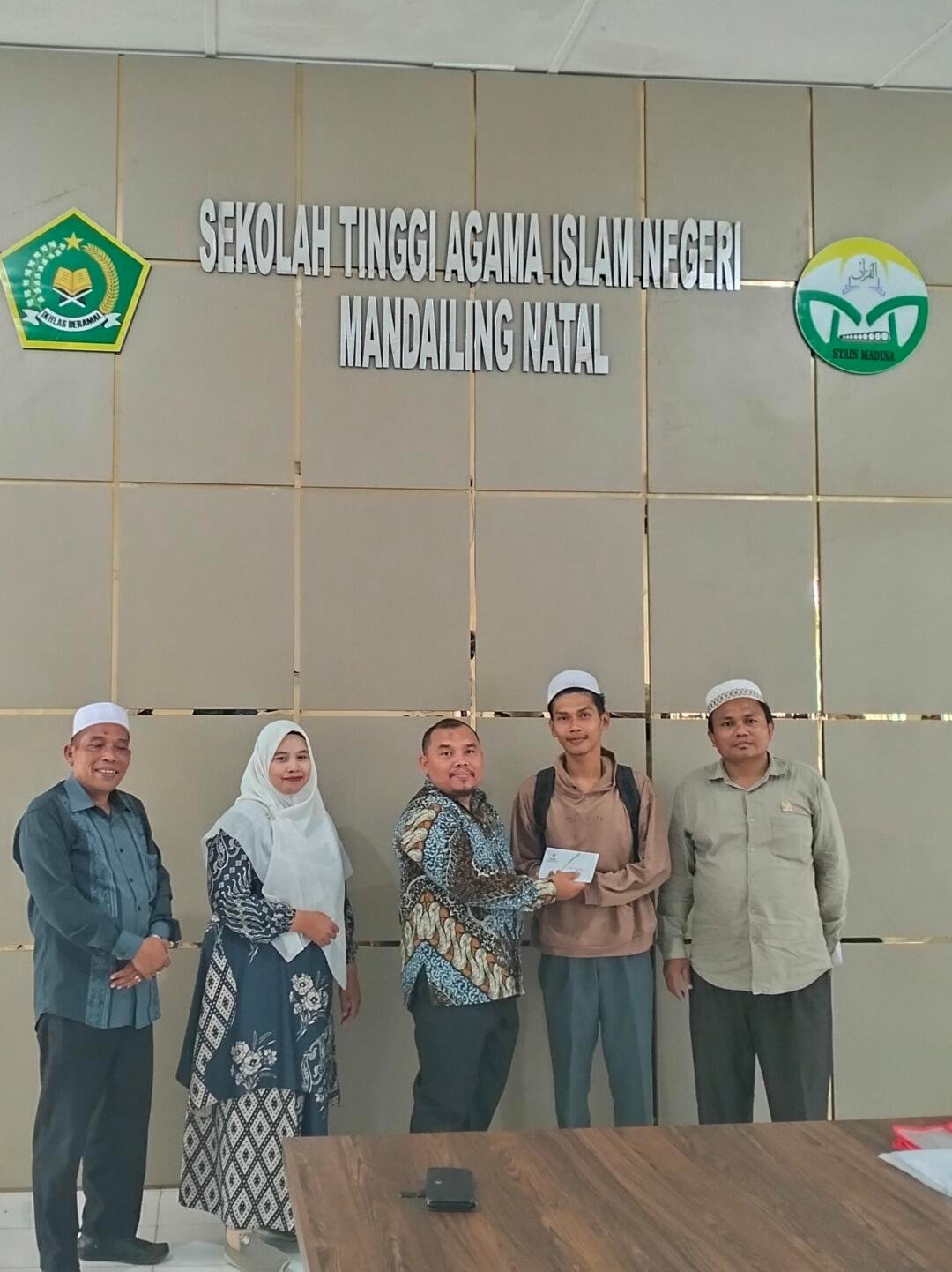 Mandailing Natal Bersatu: BAZNAS Salurkan Beasiswa Penuh Motivasi ke STAIN Madina 47 BAZNAS