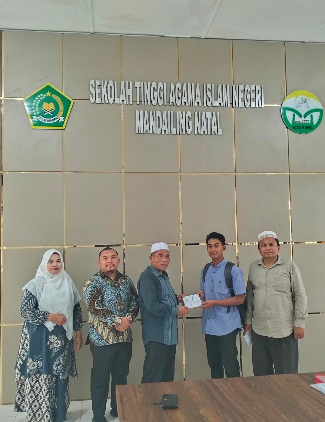 Mandailing Natal Bersatu: BAZNAS Salurkan Beasiswa Penuh Motivasi ke STAIN Madina 48 BAZNAS