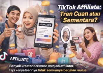 Ilustrasi tren TikTok Affiliate