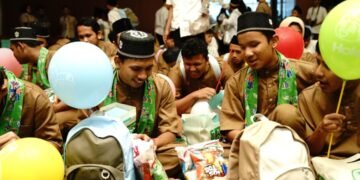 Kebersamaan dalam acara santunan (Foto: Istimewa)