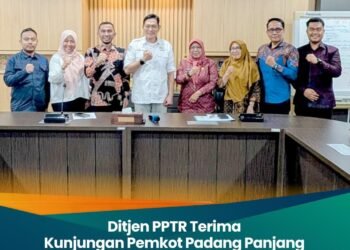 Ditjen PPTR Terima Kunjungan Pemkot Padang Panjang Bahas Percepatan Persetujuan Substansi RTRW dan Penetapan LP2B