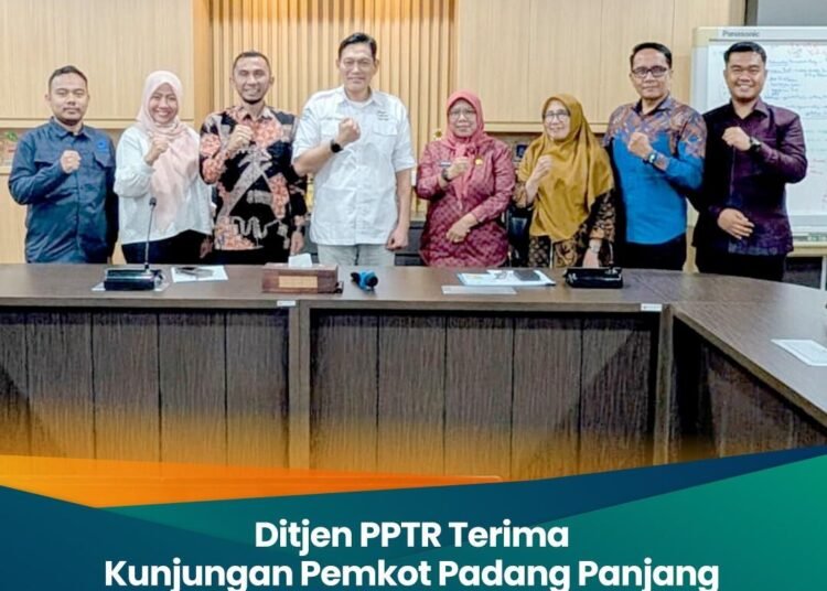 Ditjen PPTR Terima Kunjungan Pemkot Padang Panjang Bahas Percepatan Persetujuan Substansi RTRW dan Penetapan LP2B