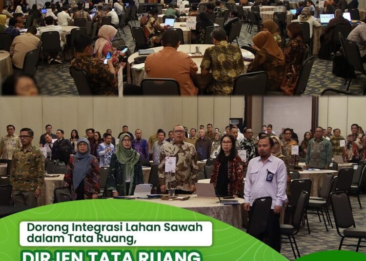 Dorong Integrasi Lahan Sawah dalam Tata Ruang, Dirjen Tata Ruang Tekankan Percepatan Penetapan LP2B