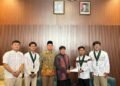 Silaturahmi HMI Cabang Kabupaten Bandung bersama DKM Masjid Raya Al-Jabbar dalam mendorong penguatan peran masjid sebagai pusat dakwah, pendidikan, dan kesejahteraan sosial menuju Masjid Civil Society.