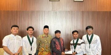 Silaturahmi HMI Cabang Kabupaten Bandung bersama DKM Masjid Raya Al-Jabbar dalam mendorong penguatan peran masjid sebagai pusat dakwah, pendidikan, dan kesejahteraan sosial menuju Masjid Civil Society.