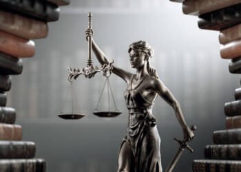 Patung Themis Sistem Hukum Keadilan (Sumber: Istockphoto)