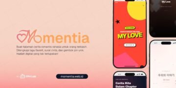 Foto Website Momentia (Sumber: Data Pribadi Penulis)