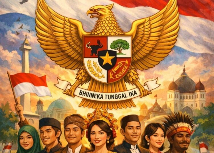 Pancasila: Cerita Tentang Kita yang Berbeda Tapi Searah. 46 pancasila 1