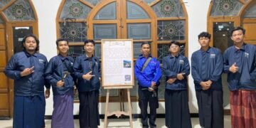 pemasangan banner narasi