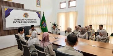 Kepala Kantah Lhokseumawe Tekankan Integritas, PPPK Teken Adendum Kontrak 36 default