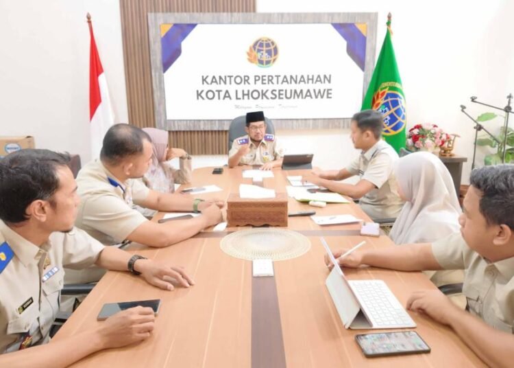 Kepala Kantah Lhokseumawe Tekankan Optimalisasi Layanan di Masa Flexible Working 46 default