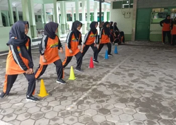 Ujian Praktik Olahraga Kelas IX MTs Negeri 4 Bantul Terapkan Tes Cooper 55 ujian praktik or20260210132641