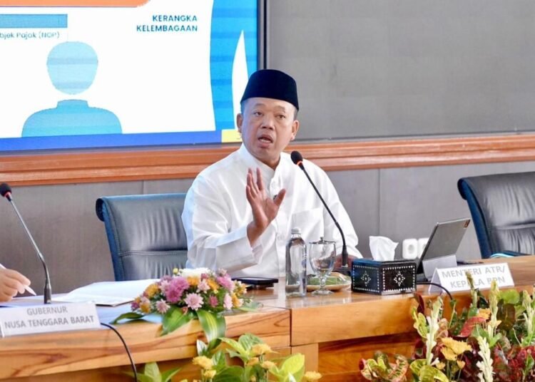 Tuntaskan Sertipikasi Tanah, Menteri Nusron Minta Kepala Daerah di NTB Bebaskan BPHTB bagi Masyarakat Miskin Ekstrem 46 86c5d75f f467 47d0 8e90 33094fda36ea
