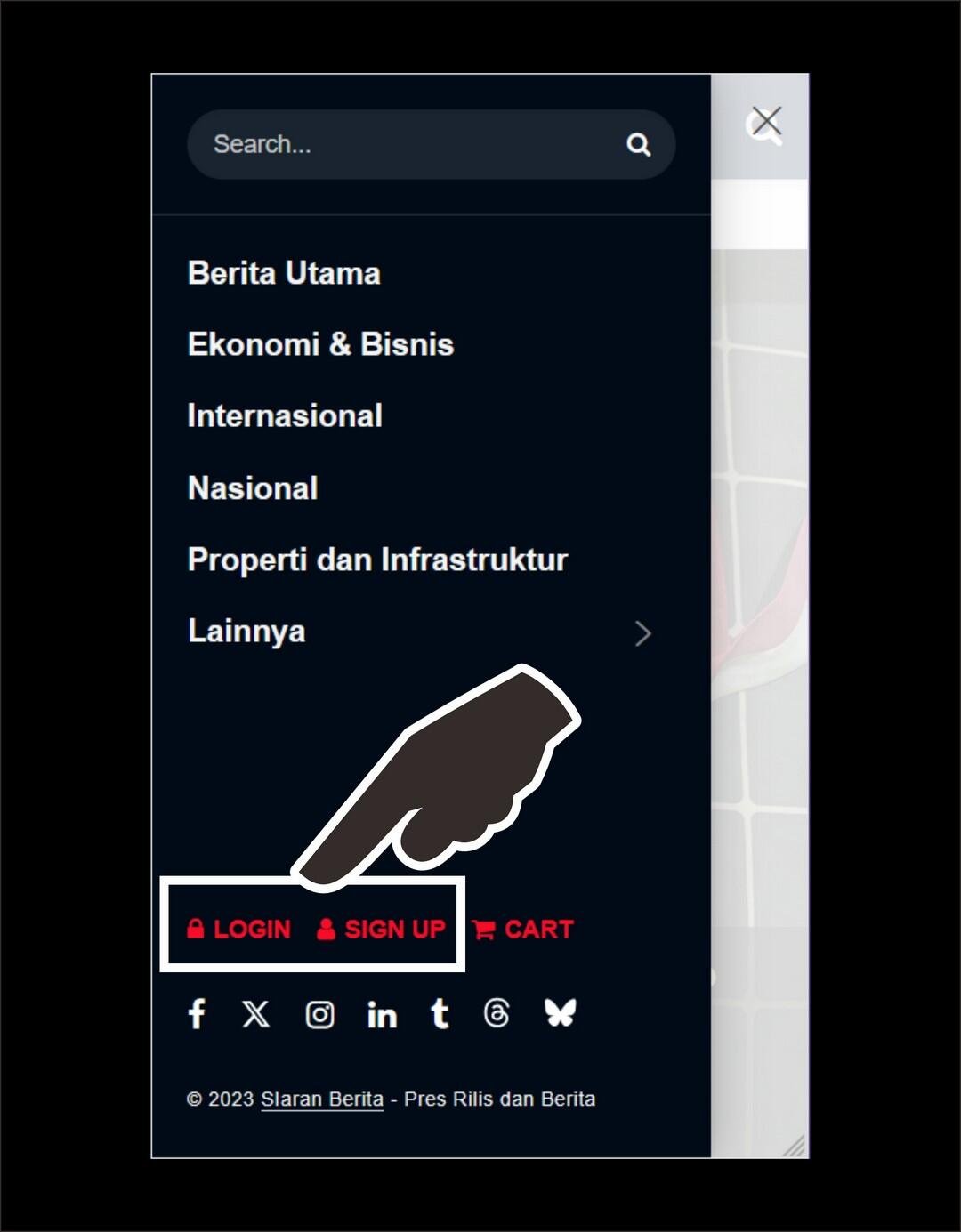 Cara Post di Siaran Berita 0002