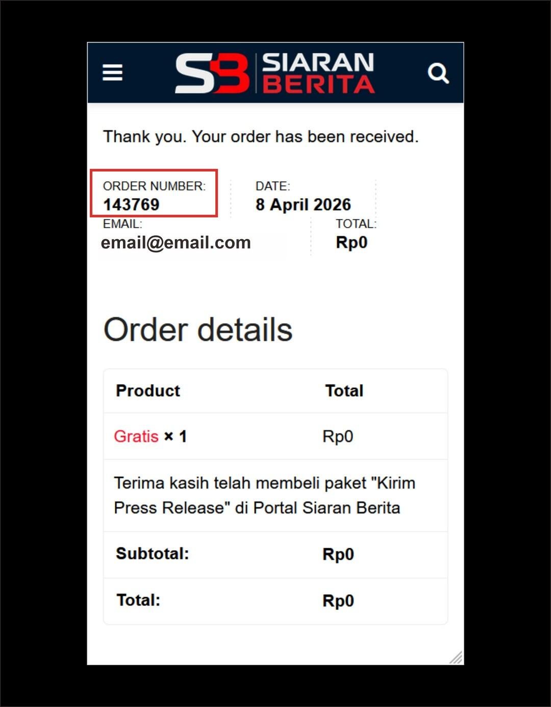 Cara Post di Siaran Berita 0009