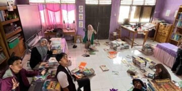 Ruangan Perpustakan sdn 152 Salopuru, Barru