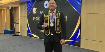Foto Yudisium Agung Sofyan. (Sumber: Universitas Riau Kepulauan)