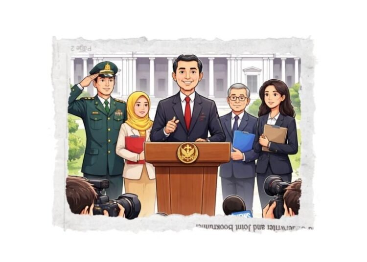Gambar 1. Ilustrasi Presiden dalam sistem presidensial sebagai pemegang kekuasaan eksekutif tertinggi