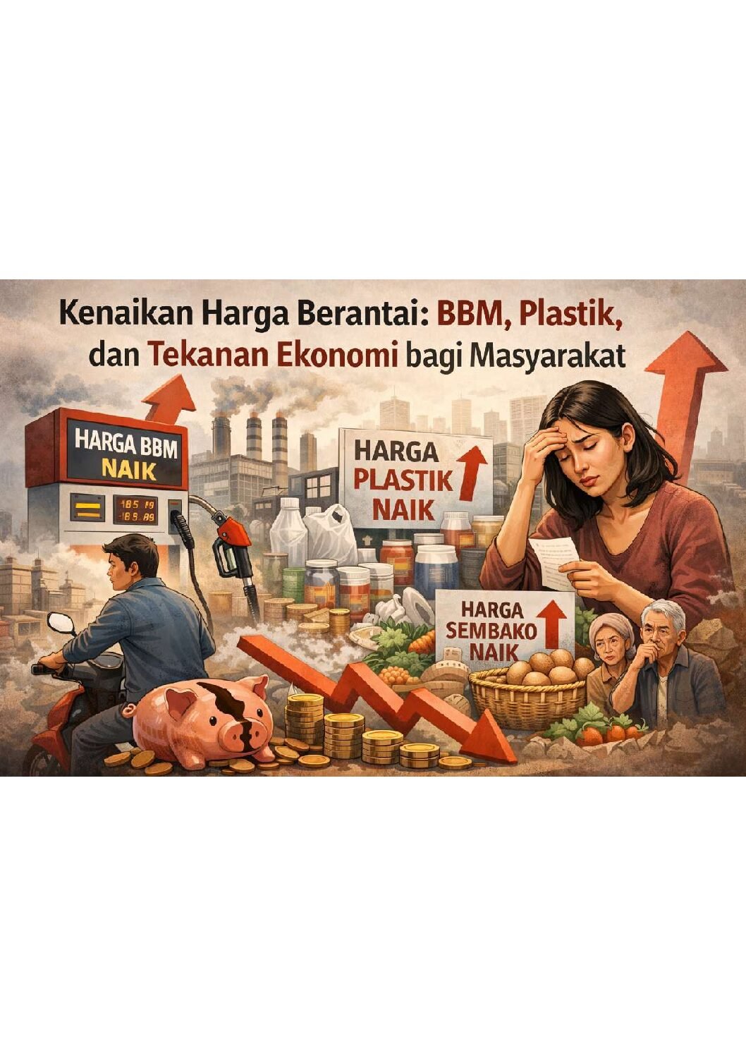 "Kenaikan Harga Berantai: BBM, Plastik, dan Tekanan Ekonomi bagi Masyarakat" 47 Kenaikan harga dan dampaknya pada masyarakat compressed pdf